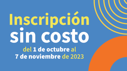 Campaña de ISC octubre 2023 09/17/2023 - 11/07/2023
