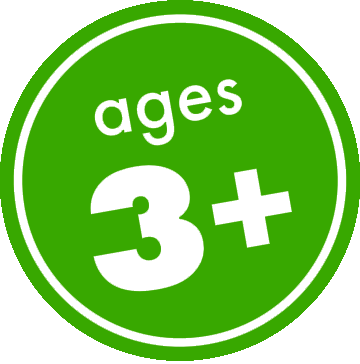 Ages 3 plus