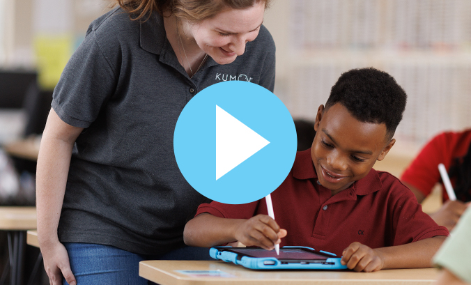 Video thumbnail of instructor assisting a student