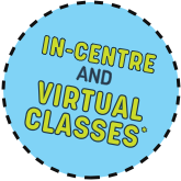 In Center and virtual classes