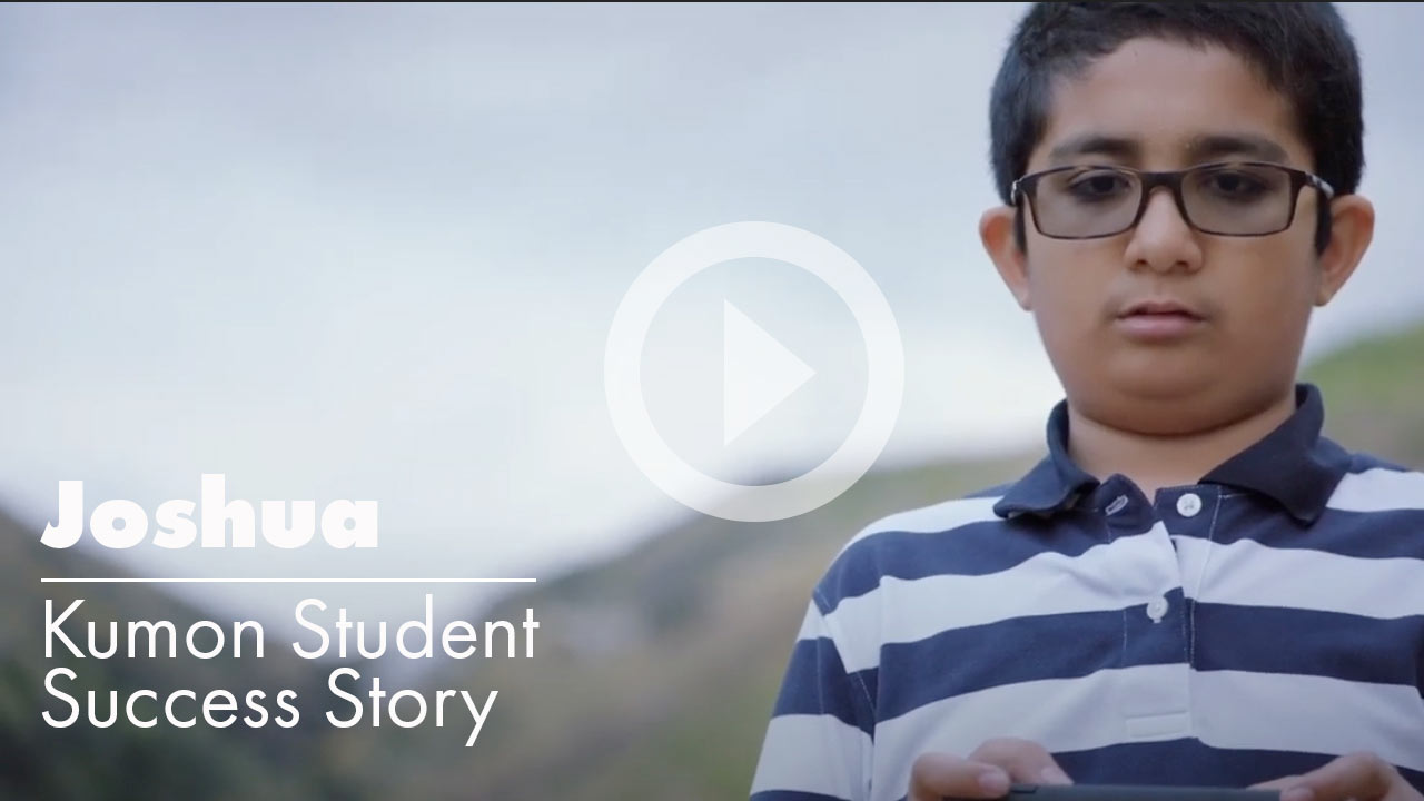 Open Kumon Student success story video 2