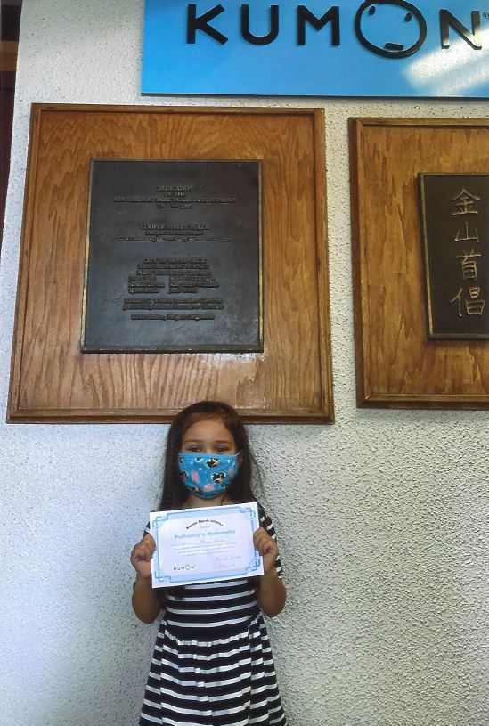 Mila passed her test