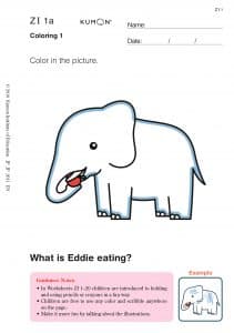 Elephant coloring