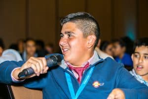 Ahmed speaking
