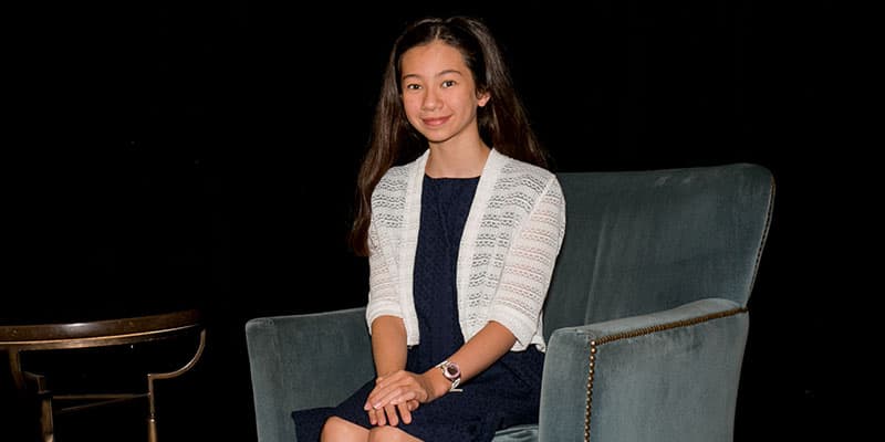 Sophie sitting