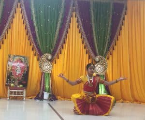 Praksitha dancing