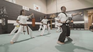 Racheld doing Hapkido