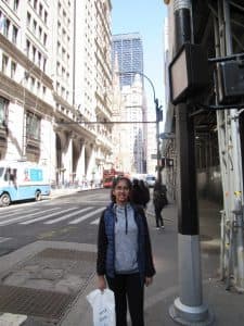 Harita in the city