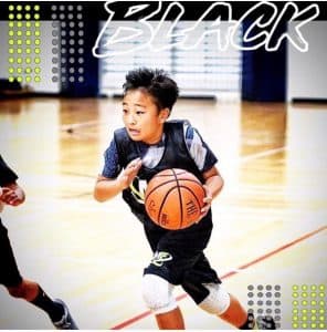 Noki playing basketball