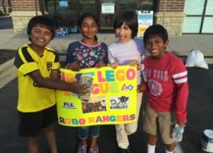 Robo Rangers team members in 2016