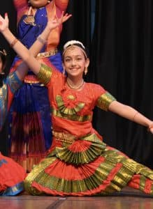 Keya splits during a Bharatnatyam performance