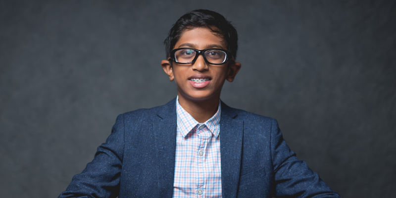 Portrait photo of a student named Kushal