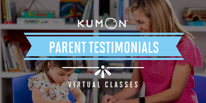 Mother and daughter with title that says Parent Testimonial