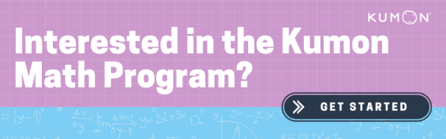 Interested in the Kumon Math Program? graphic