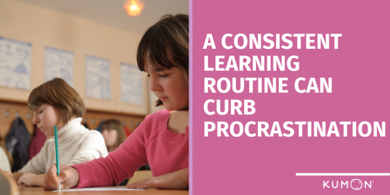 A Consistent Learning Routine Can Curb Procrastination