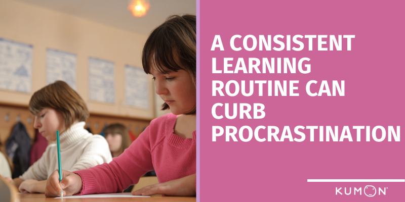 two girls in a learning center doing worksheets