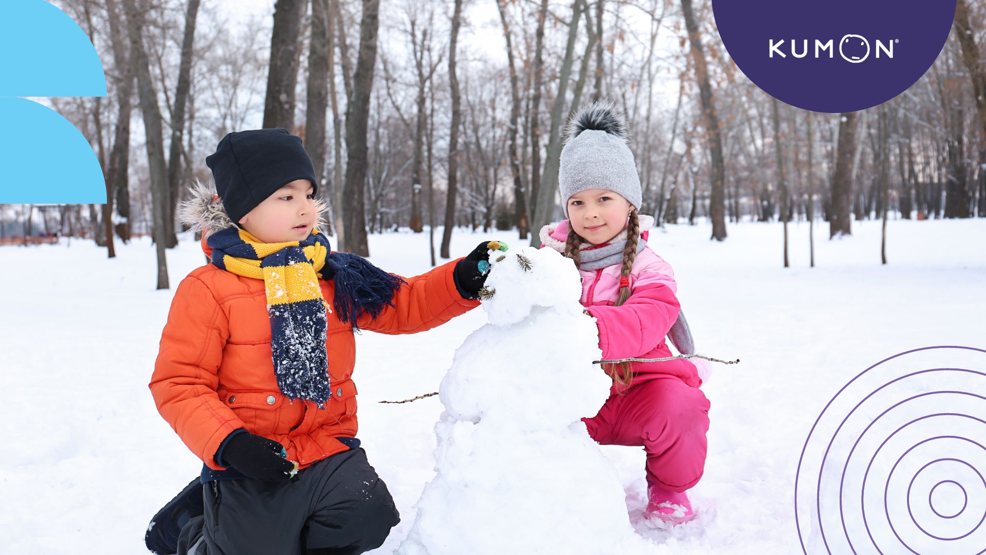 kids in snow