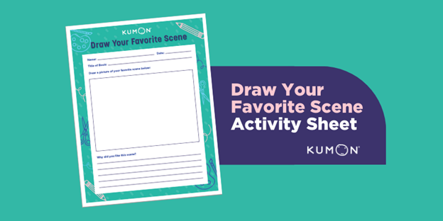 Draw your favorite scene activity sheet
