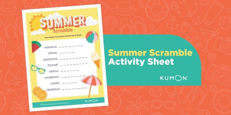 Summer Scramble Activity Sheet