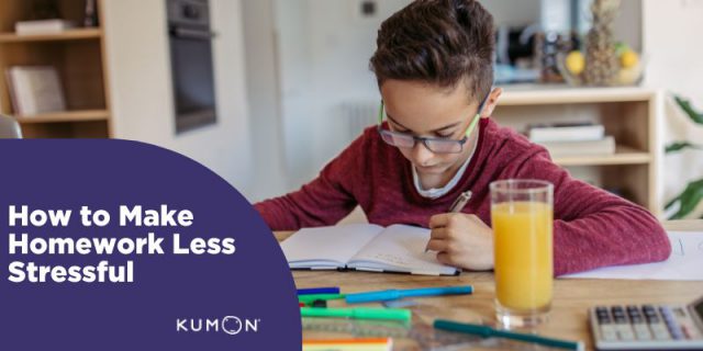 How to Make Homework Less Stressful - Student Resources
