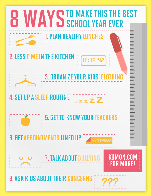 8 ways to make this the best school year ever