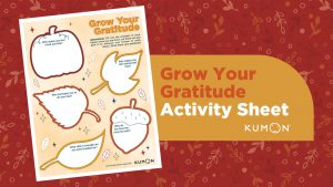 Grow Your Gratitude Activity Sheet