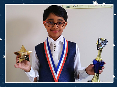 Darshil and His Awards