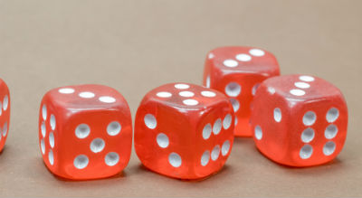 mental math tip - play dice