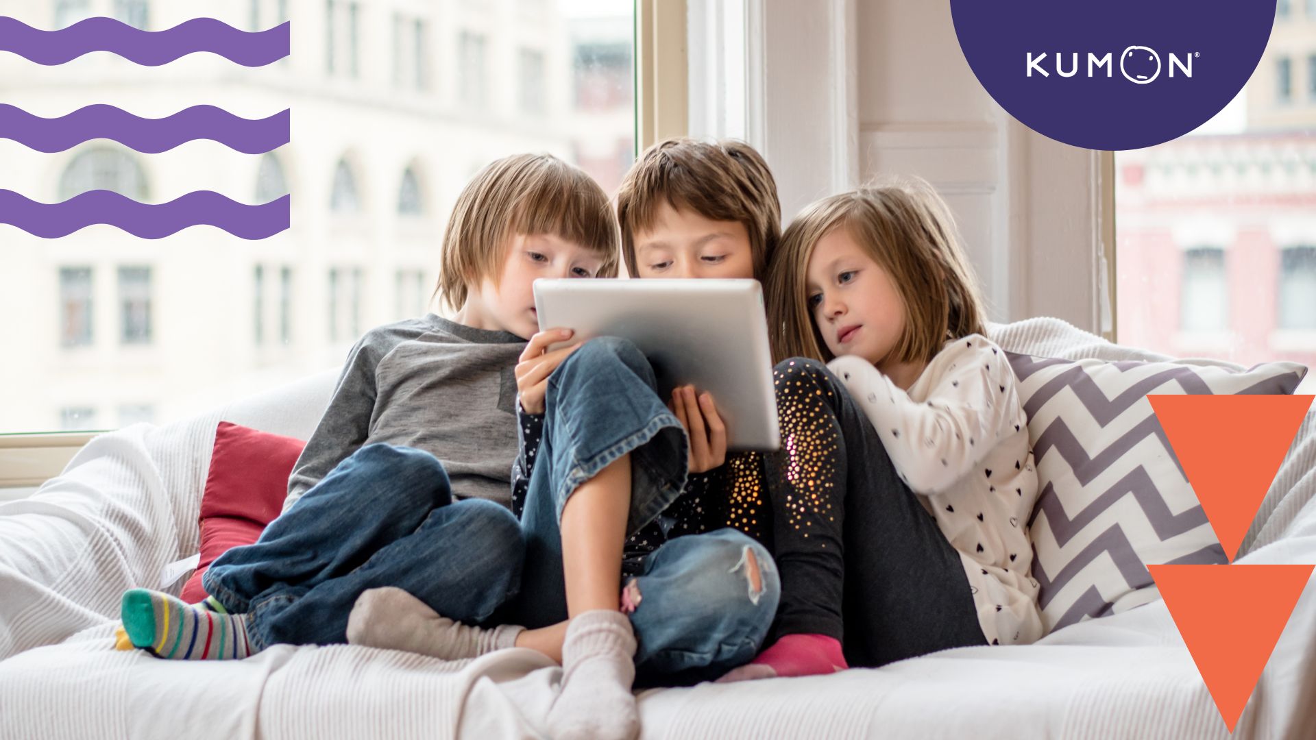 kids on tablets