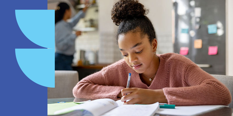 Girl Studying